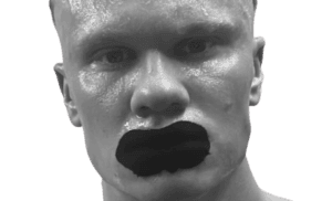 Erling Braut Haaland munnteip for nesepust